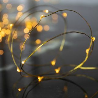 Gold Wire Fairy Lights