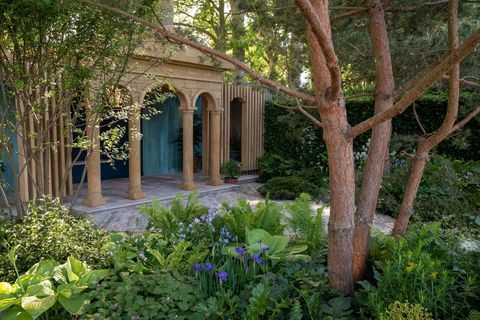 nli záhrada Chrisa Beardshawa, ktorá získala zlatú medailu z kvetinovej show rhs v chelsea,