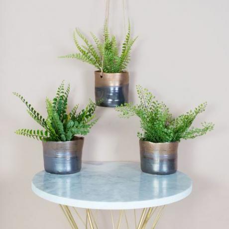 Vaso per piante da appendere Bronze Lustre