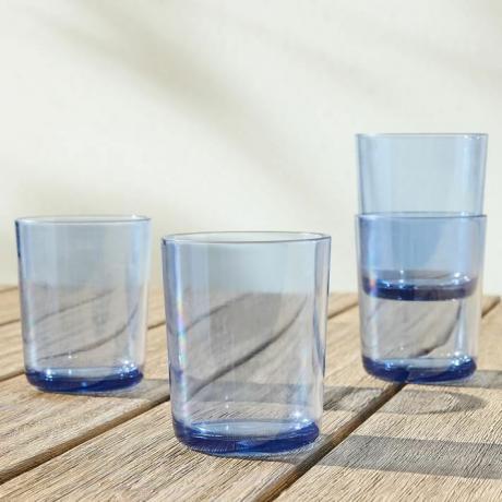 Akrylátové sklenice na pití Bodega