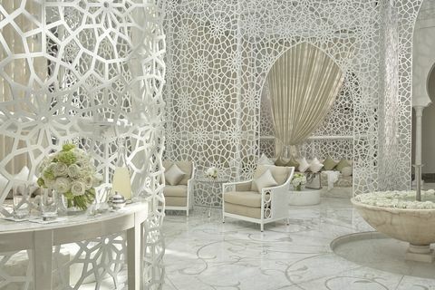 royal mansour marrakech, ockerstad, marocko