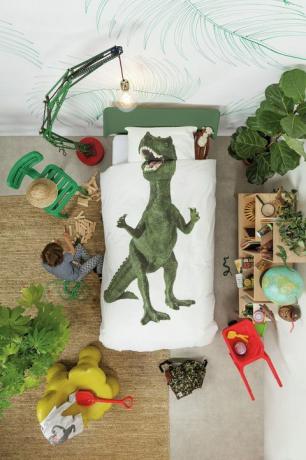 SNURK Dinosaurus dekbedset voor kinderen