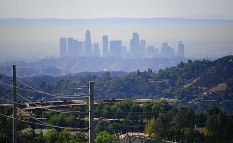Poluições em Los Angeles por produtos domésticos