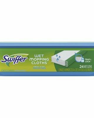 Swiffer® Sweeper™ Isi Ulang Kain Pel Basah 24 Hitungan