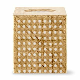 Коробка для акриловых салфеток из ротанга