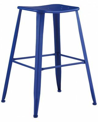 Barová stolička Sherwood Cobalt Blue Metal