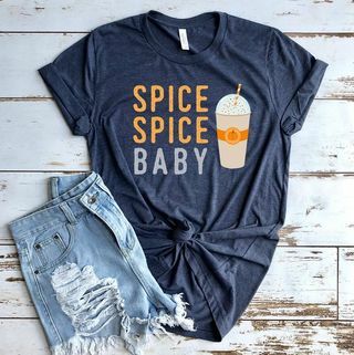 Pumpkin Spice Spice baby skjorte