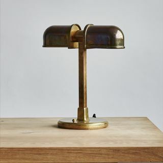 Burnished Brass Lab -skrivbordslampa