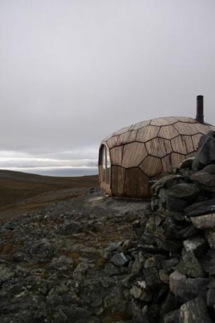 photo de la cabine norvégienne