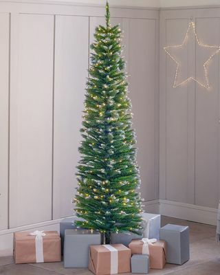 Pohon Natal Pensil Buram