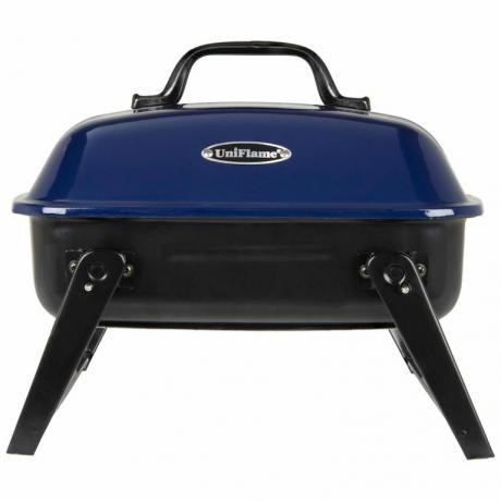 George Home Uniflame Portable Festival Grill - สีน้ำเงิน 18 ปอนด์
