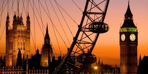 London Eye ve Big Ben