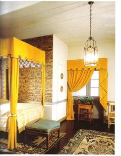 Spálňa Davida Adlera v dome Frances Elkinsovej