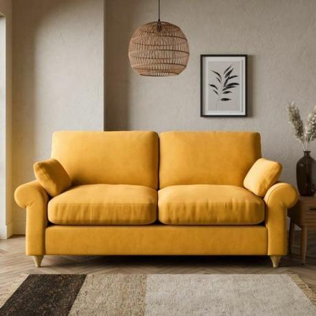 Salisbury Luxury Velvet Tempat Tidur Sofa 2 Seater