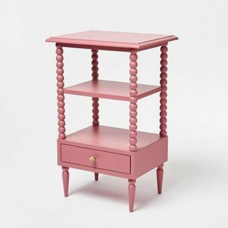 Parker orsós rózsaszín akácfa oldalasztal