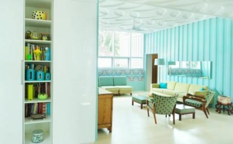 Zaļa, istaba, interjera dizains, grīda, mēbeles, grīdas, siena, tirkīza, griesti, zilganzaļa, 