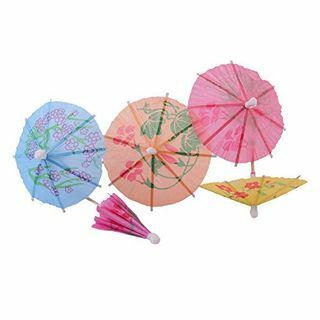 Escolhas de guarda-chuva para bebidas tropicais