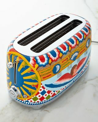 Dolce Gabbana x SMEG Sicily Is My Love 4 Dilimli Ekmek Kızartma Makinesi