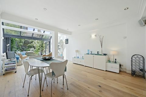 smal huis in Londen met veel licht te koop