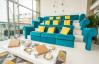 EE Design Dreistöckiges Sofa im Stadion-Stil für Wohnzimmer