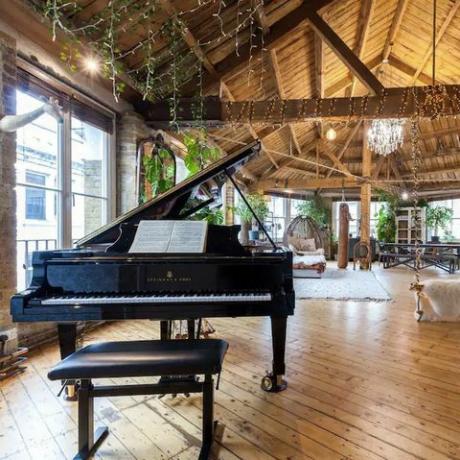 airbnbs s klavirji v londonu