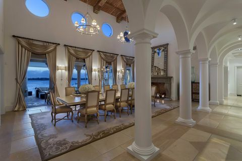 Billy Joel mülkü - yemek odası - Florida - Christie's International Real Estate