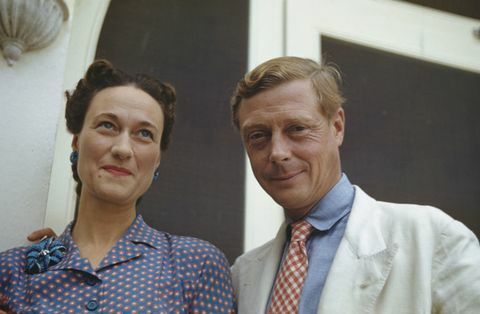 וואליס סימפסון ודוכס וינדזור באיי בהאמה בשנת 1942.