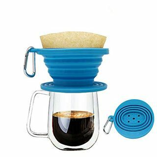 Wolecok Silicone Camping Coffee Dripper kartio