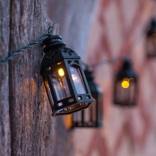 16 marokkói lámpás napelemes tündérfény