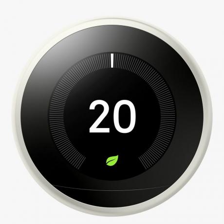 Google Nest Learning Thermostat, 3세대, 검은색