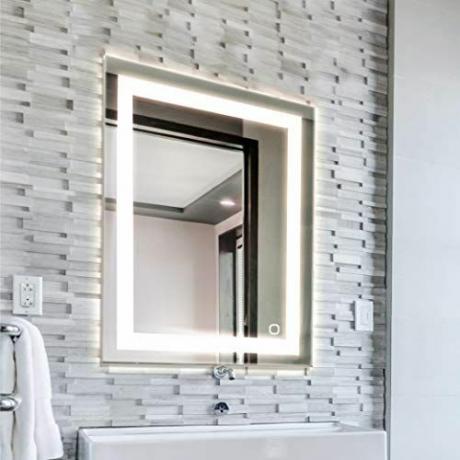 Espelho de banheiro LED