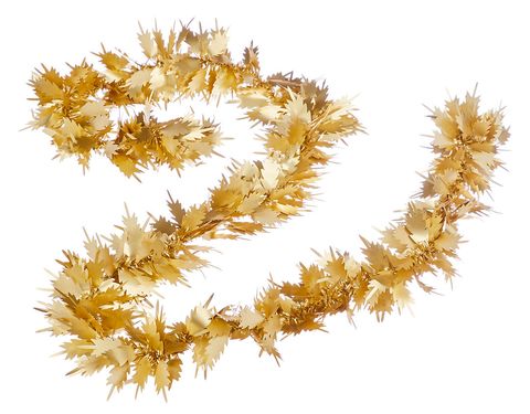 John Lewis & Partners Altın Mat Yaprak Tinsel, Altın