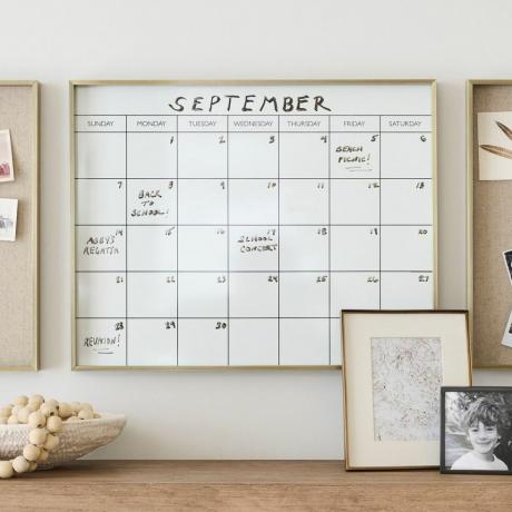 Календар с магнитна бяла дъска Foley