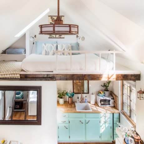 Airbnb Tiny House Nešvilas Tenesī kotedža
