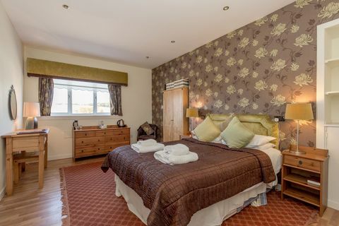 Enterkine House Hotel - Skotland - soveværelse - Galbraith