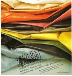 Zumsteg Fabrics Annonce fra begyndelsen af ​​1980'erne