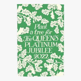Jubilee Tree Planting Geschirrtuch