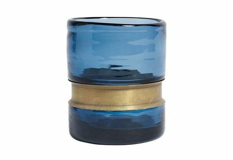 Amara Ring Tealight Holder - Albastru