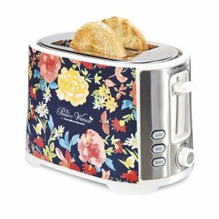 2-Scheiben-Toaster mit Blumenmuster