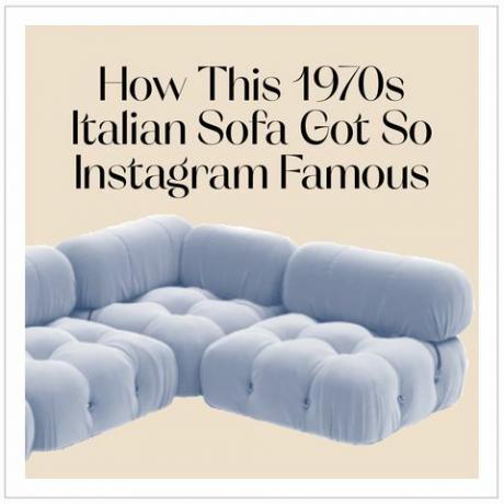 grafika olasz kanapé