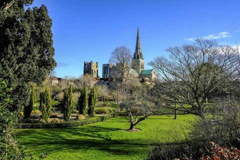 cathédrale et jardins de chichester