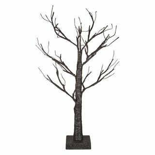 Vorbeleuchteter Baum, 60cm, Schwarz