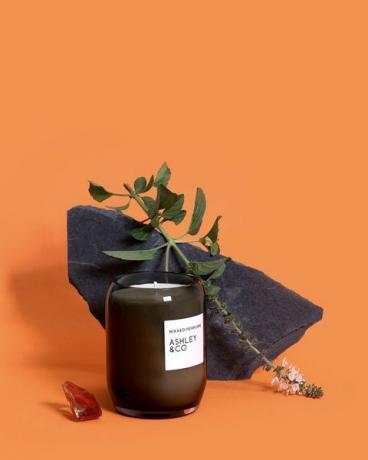 Вощеная парфюмерная свеча из натуральной смеси, Ashley & Co