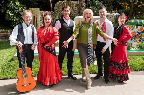 Viking Cruises Serenades Chelsea Flower Show With Spanish Culture - Joanna Lumley