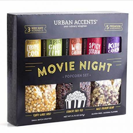 Move Night Popcorn Kernels and Seasoning Variety Pack