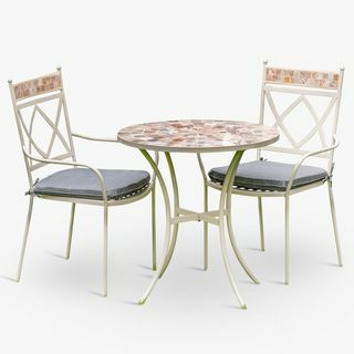 Ensemble table et chaises de bistrot de jardin Morocco