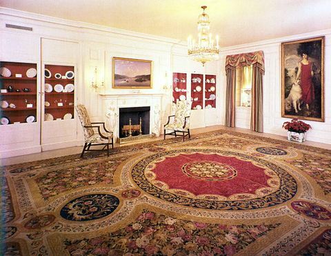 baltās mājas porcelāna istaba 1975