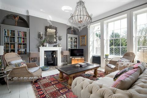 Garden Maisonette, 8 Walcot Terrace - Banyo - oturma odası - Hamptons International