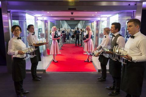 House Beautiful Awards 2016: Τελετή δεξίωσης-λήψης ποτών και ποτών που πραγματοποιήθηκε στο BFI Southbank, Λονδίνο την Πέμπτη 22 Σεπτεμβρίου 2016. 