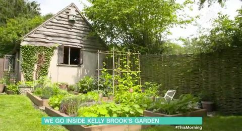 Záhrada Kelly Brook 